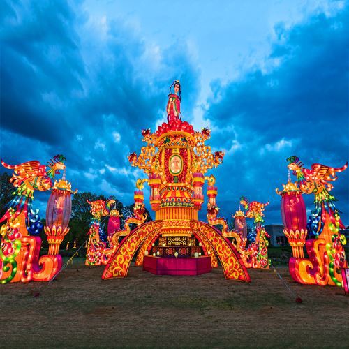 Fanal dekorattiv Ċiniż ta 'Kwalità Għolja Għall-Festival